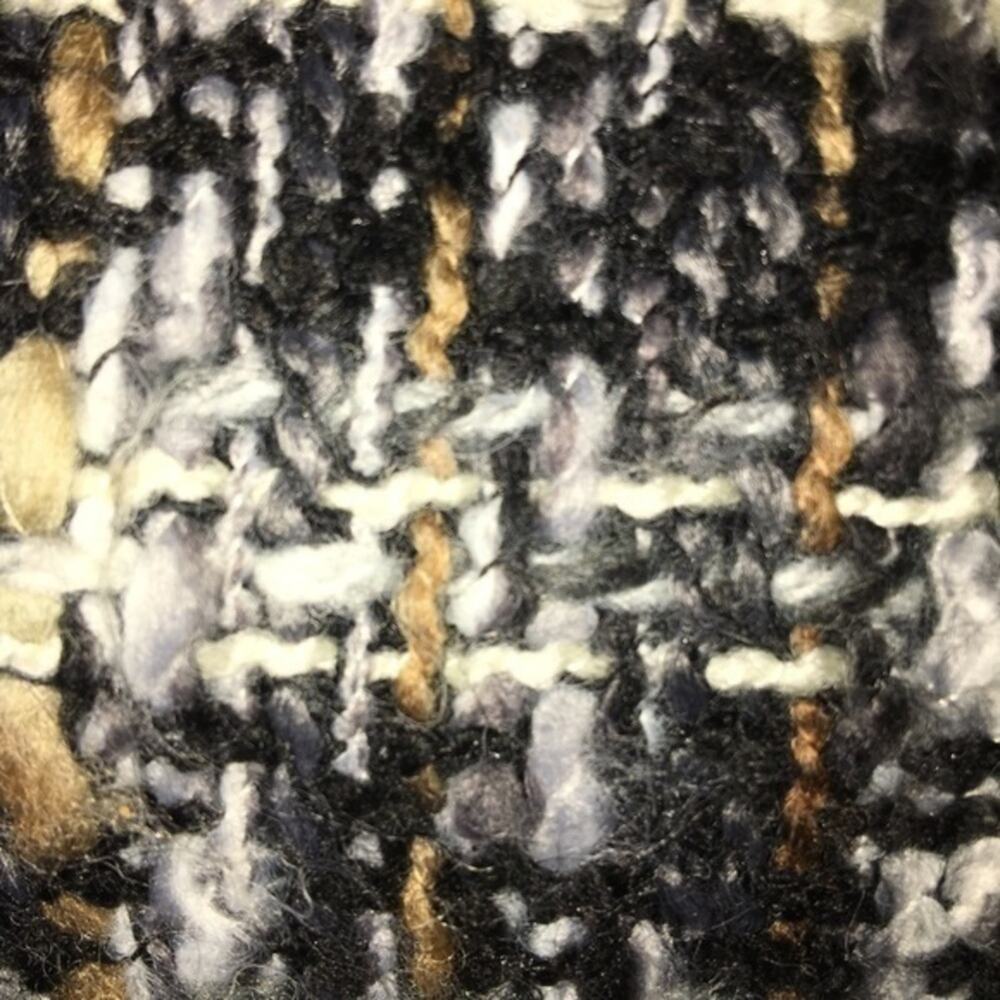 Doncaster Mixed Media Nubby Tweed Zip Jacket Small EUC - Picture 5 of 8